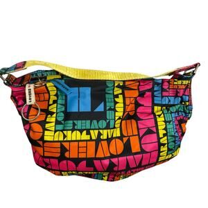 Harajuku Lovers Purse Multicolor Shoulder Bag Candy Squaresville Y2K Colorful